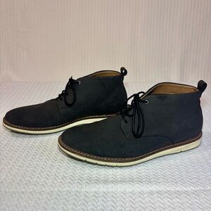 Goodfellow & Co Chukka Shoe Boot Men's 12 Black Casual Dress Office Preppy